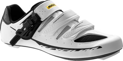 Mavic Ksyrium Elite II SPD-SL Road Shoes 2016 - White - Black - EU 46}, White - Black