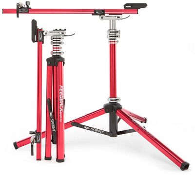Feedback Sports Sprint Bicycle Repair Workstand - Red, Red