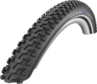 Schwalbe Marathon Plus Bike Tyre (SmartGuard) - Black - Reflex - Wire Bead, Black - Reflex