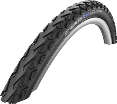 Schwalbe Land Cruiser K-Guard Road Bike Tyre - Black - Wire Bead, Black