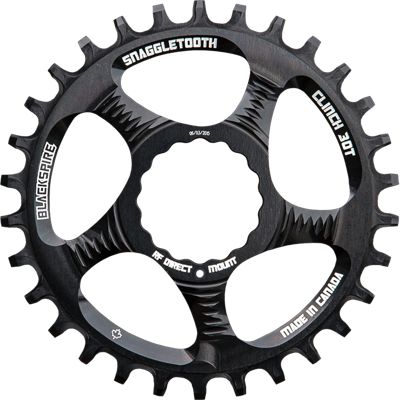 Blackspire Snaggletooth Narrow Wide Cinch Chainring - Direct Mount, Black