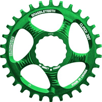 Blackspire Snaggletooth Narrow Wide Cinch Chainring - Green - Direct Mount, Green