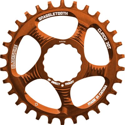 Blackspire Snaggletooth Narrow Wide Cinch Chainring - Orange - Direct Mount, Orange
