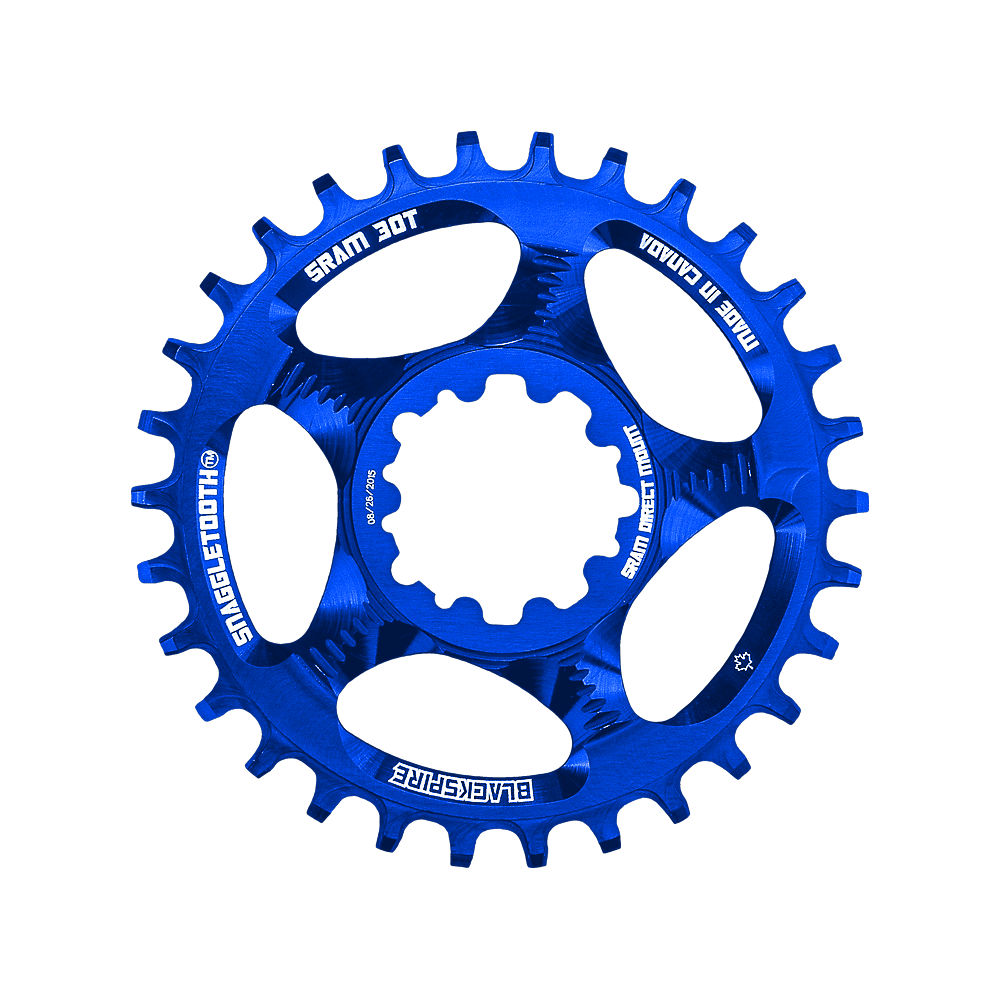 Plateau Blackspire Snaggletooth Narrow Wide SRAM - Bleu - Direct Mount, Bleu