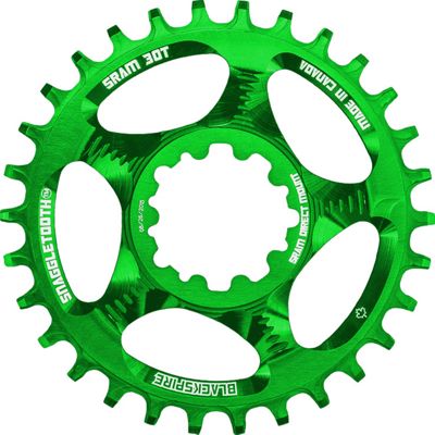 Blackspire Snaggletooth Narrow Wide Sram Chainring Green Direct Mount Green