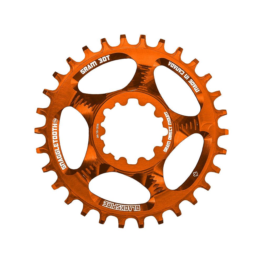 Plateau Blackspire Snaggletooth Narrow Wide SRAM - Orange - Direct Mount, Orange