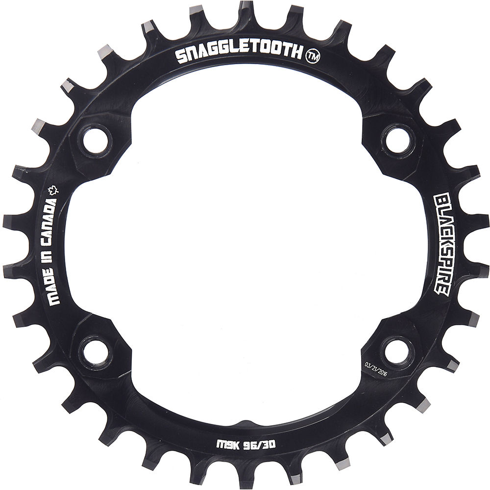Plateau Blackspire Snaggletooth Narrow Wide XTR - Noir - 4-Bolt - XTR 9020, Noir