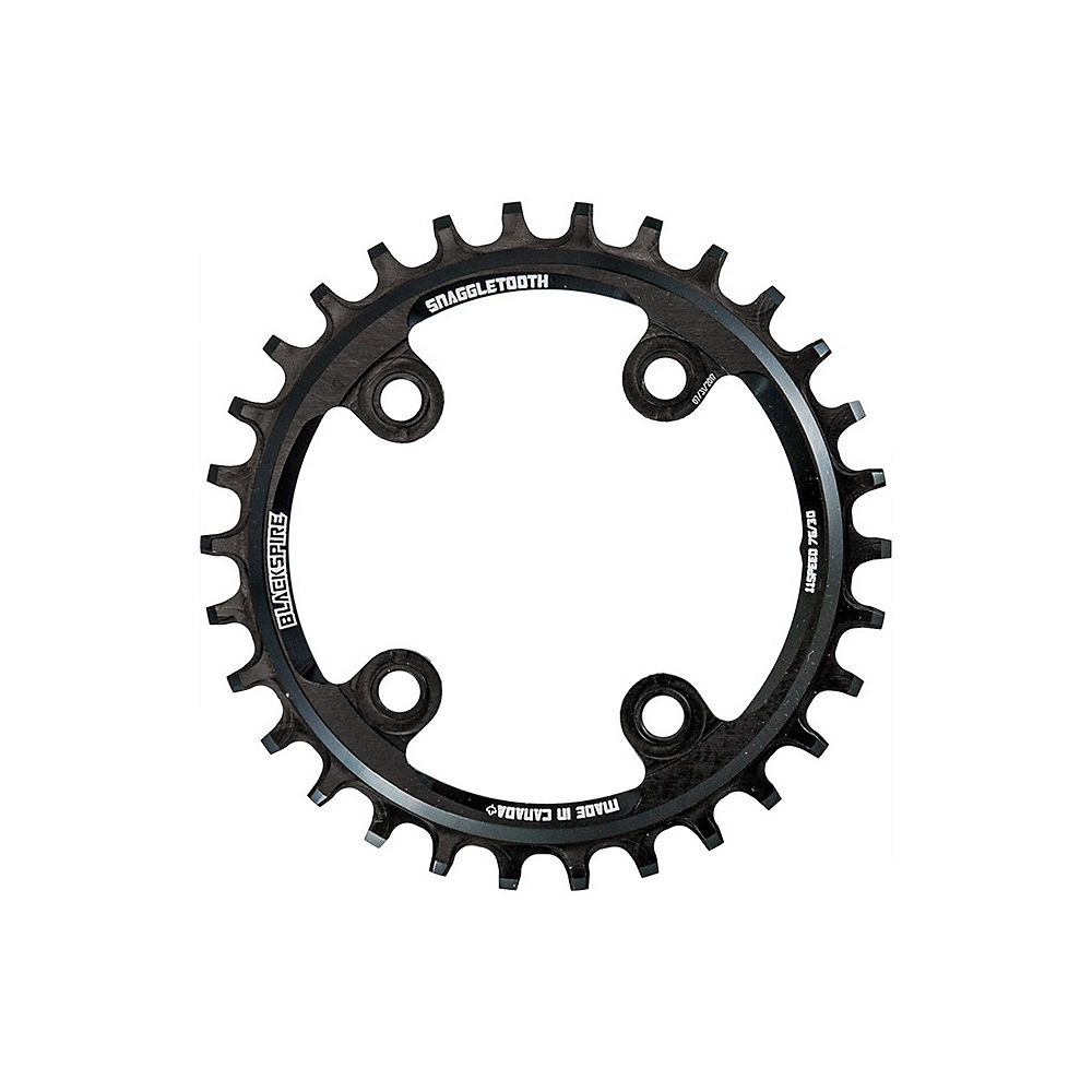 Blackspire Snaggletooth Narrow Wide Chainring (XX1) - 4-Bolt, Black