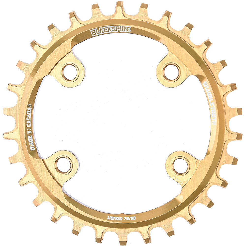 Plateau Blackspire Snaggletooth Narrow Wide XX1 - Or - 4-Bolt, Or