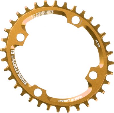 Blackspire Snaggletooth Narrow Wide Oval Chainring Orange 4 Bolt Orange