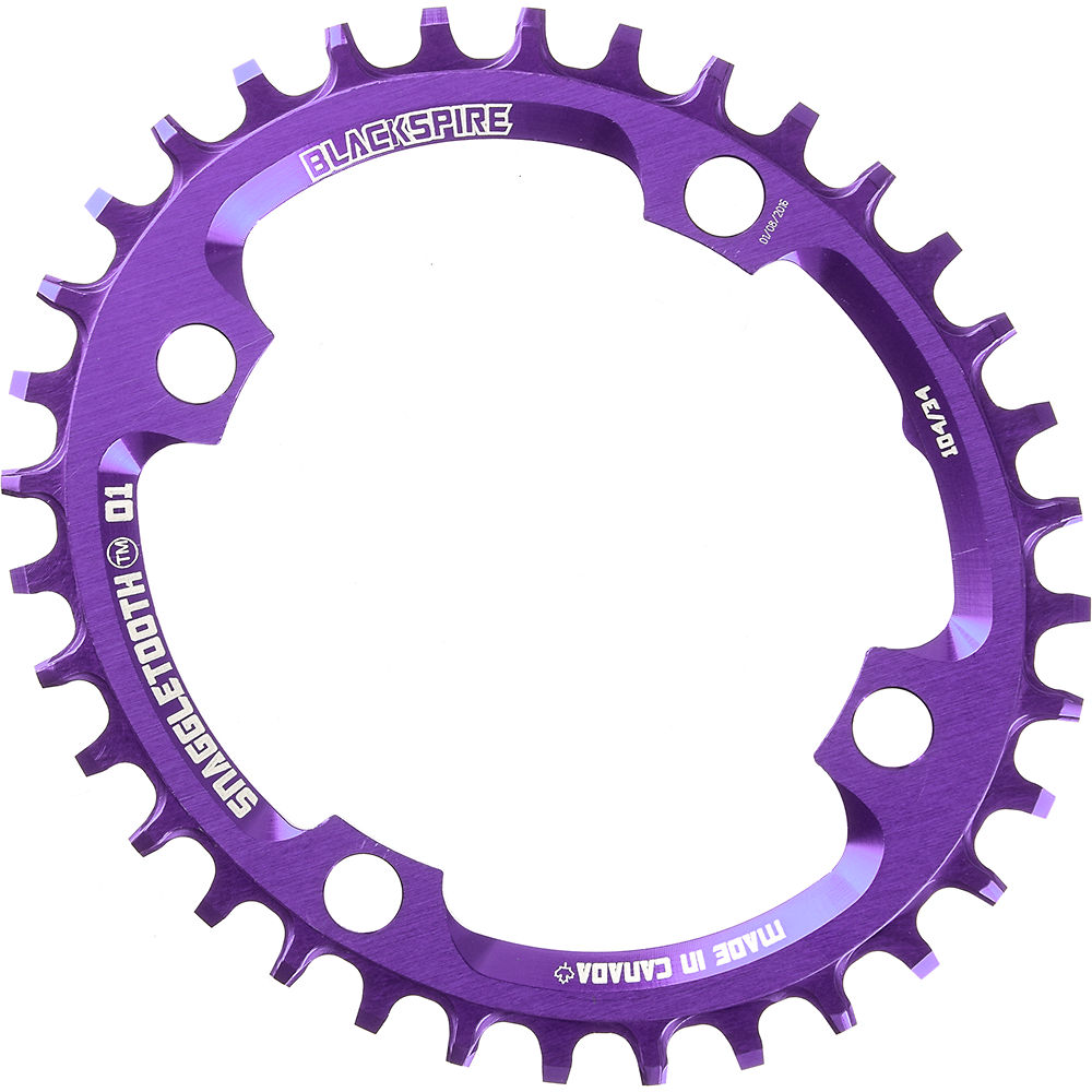 Plateau Blackspire Snaggletooth Narrow Wide Ovale - Violet - 4-Bolt, Violet