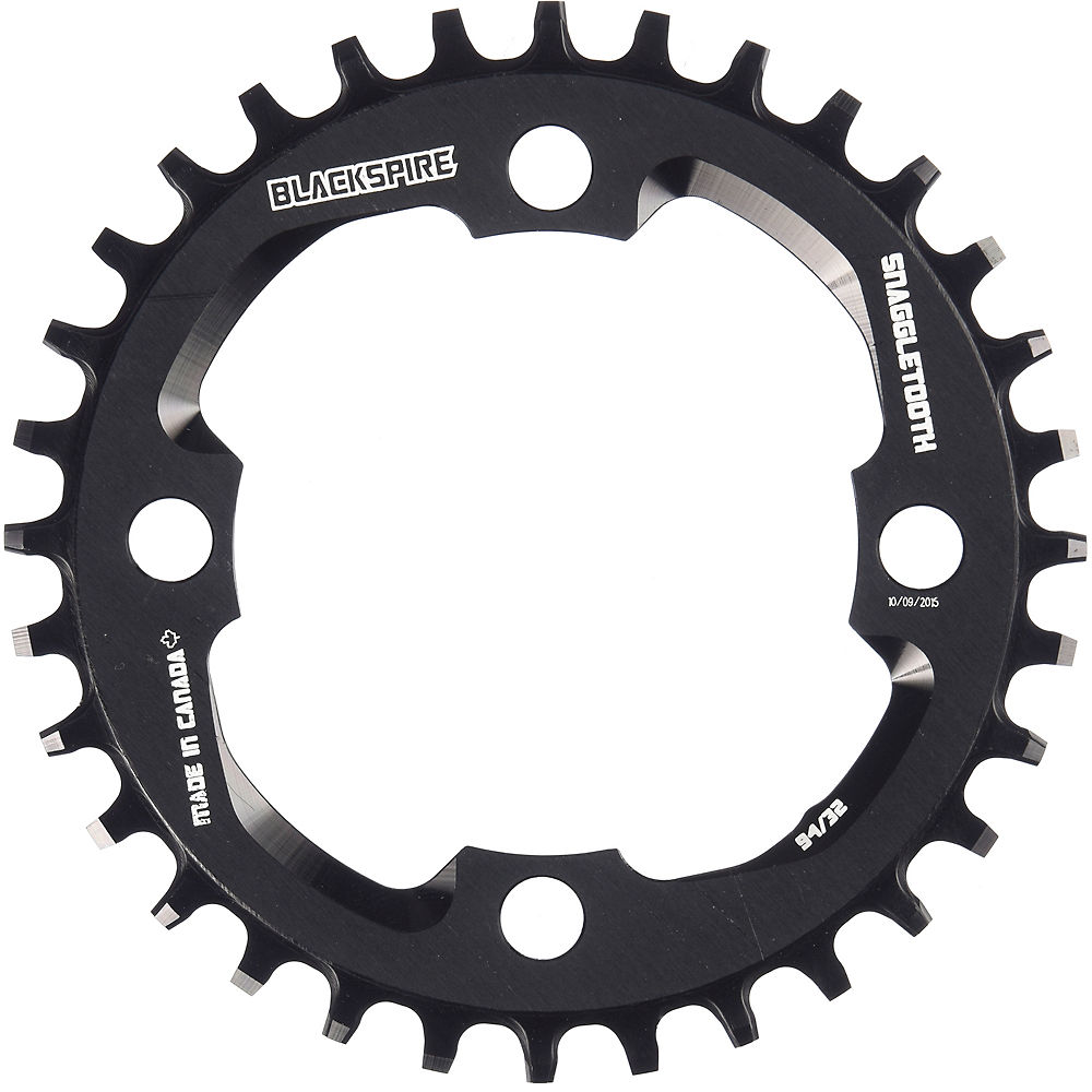 Blackspire Snaggletooth Narrow Wide Chainring X01 - 4-Bolt, Black