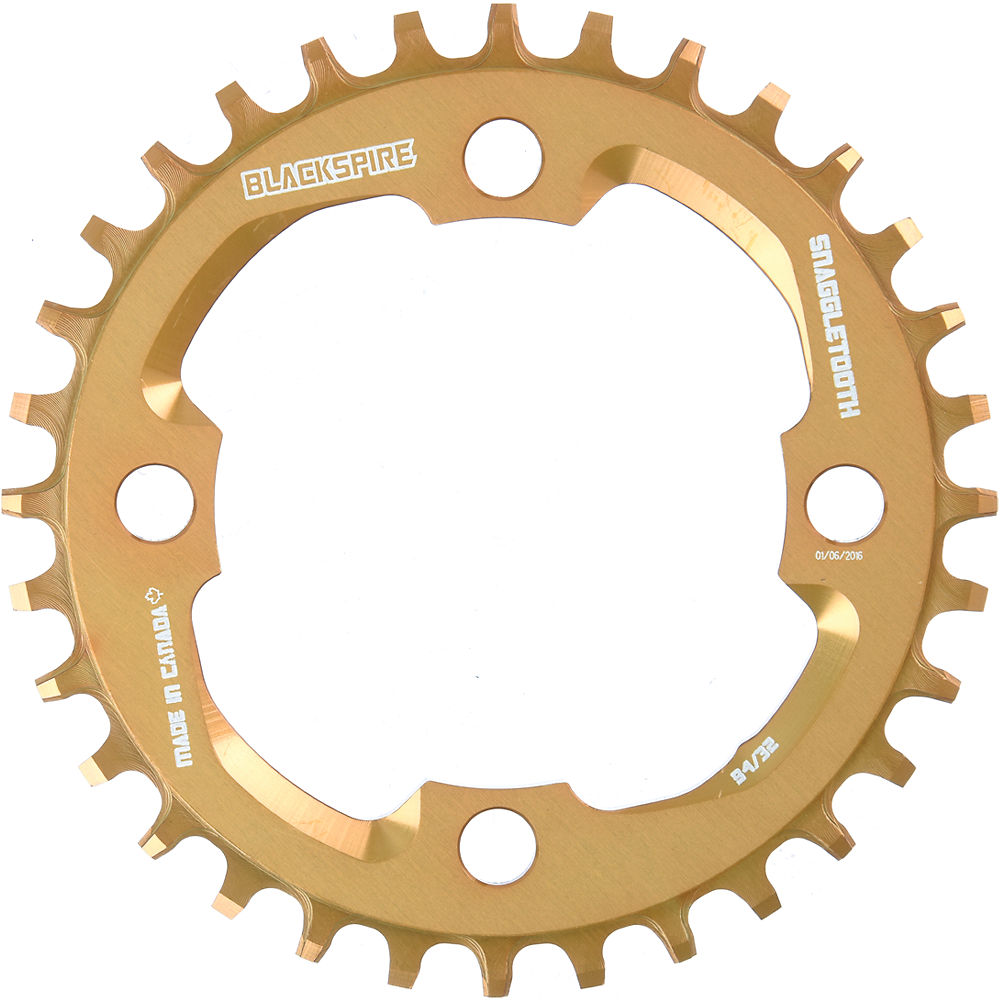 Plateau Blackspire Snaggletooth Narrow Wide X01 - Or - 4-Bolt, Or
