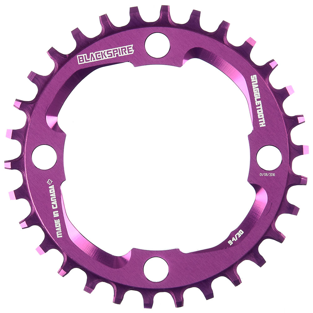 Blackspire Snaggletooth Narrow Wide Chainring X01 - Purple - 4-Bolt, Purple