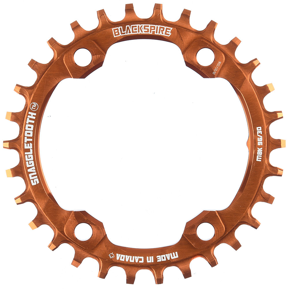 Plateau Blackspire Snaggletooth NarrowWide XT8000 - Orange - 4-Bolt, Orange