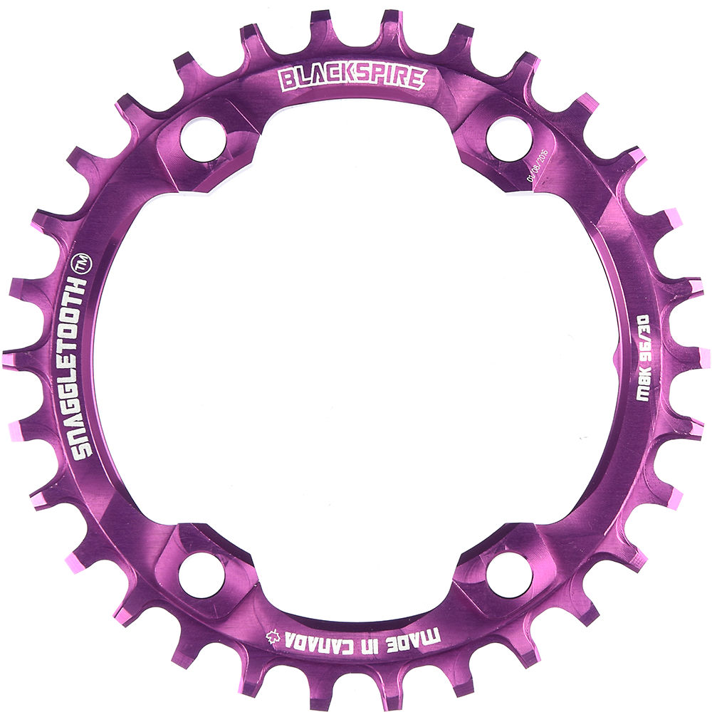 Blackspire Snaggletooth NarrowWide Chainring XT8000 - Purple - 4-Bolt, Purple