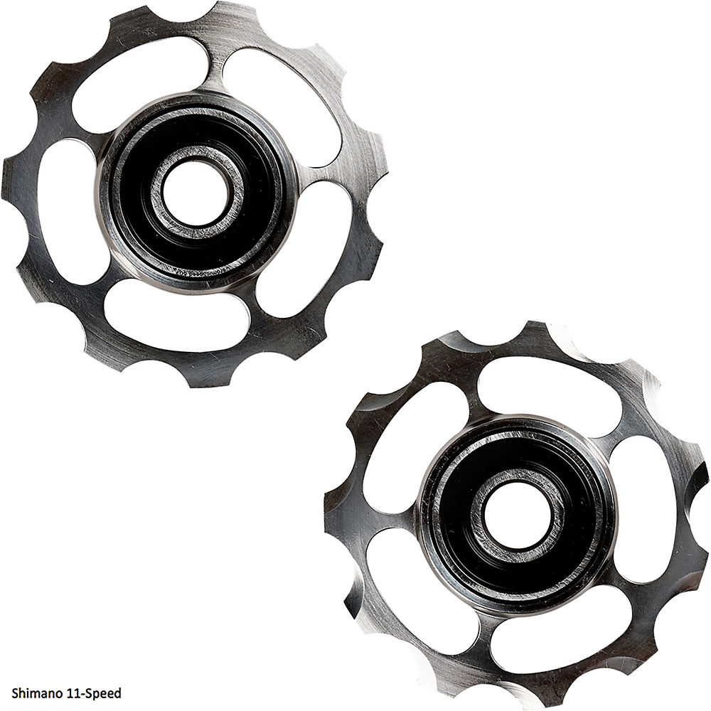 Galets Roues CeramicSpeed (titane) - Gris - 1 x 11 Speed Titanium