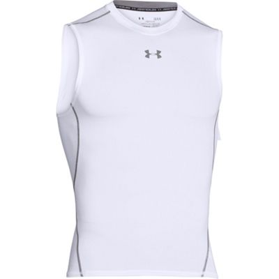 Smanicato Under Armour Heatgear Armour   - bianco - grafite, bianco - grafite