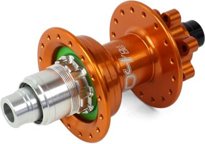 Hope Pro 4 DH MTB Rear Hub - Orange - 32h - 150mm x 12mm Axle, Orange