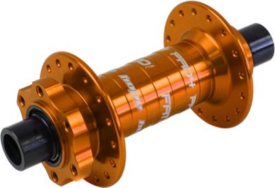 Hope Pro 4 Fatsno Mountain Bike Front Hub - Orange - 32h - 15mm x 150mm Axle}, Orange