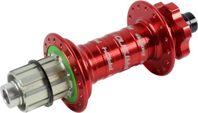 Hope Pro 4 Fatsno Mountain Bike Rear Hub - Red - 32h - 197mm x 12mm Axle, Red