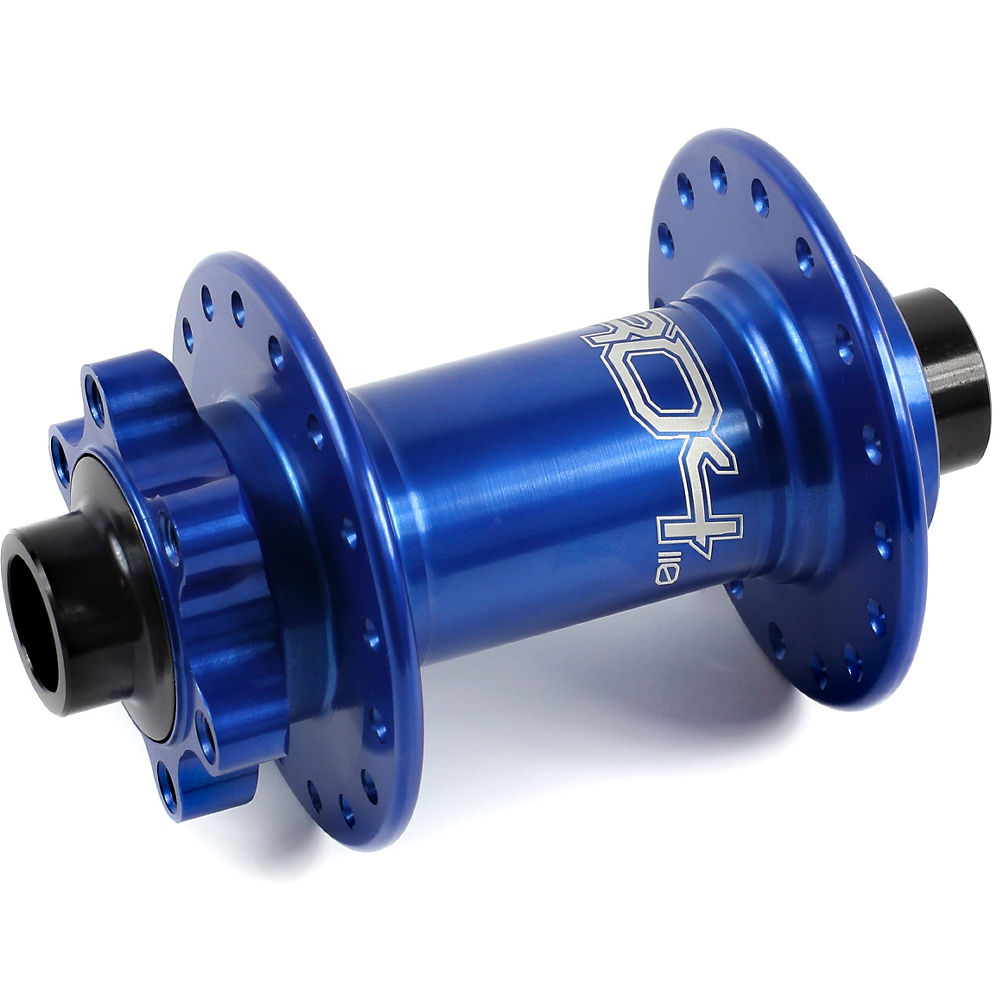 Image of Hope Pro 4 Mountain Bike Front Hub - Blue - 32h - 15mm x 110mm Axle, Blue