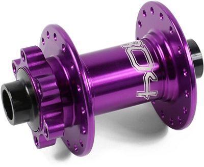 Hope Pro 4 Front Bike Hub - Purple - 32h - 15mm Axle}, Purple