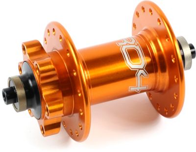 Hope Pro 4 MTB Quick Release Front Hub - Orange - 32h - QR Axle}, Orange