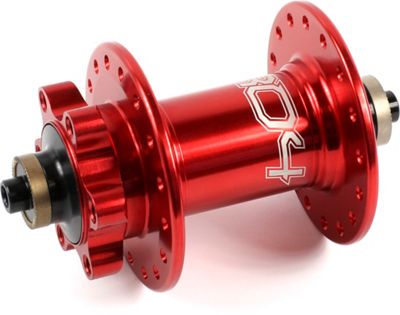 Hope Pro 4 MTB Quick Release Front Hub - Red - 36h - QR Axle}, Red