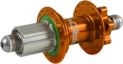 Hope Pro 4 MTB Rear Hub - 10mm Bolt Up Axle - Orange - 32h, Orange