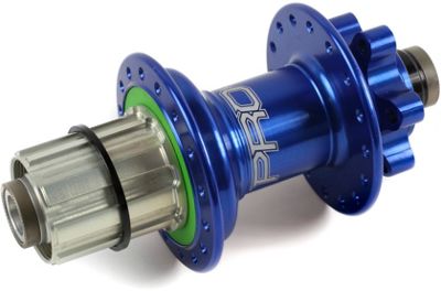 Hope Pro 4 MTB Rear Hub (135mm x 12mm Axle) - Blue - 32h - 135mm x 12mm Axle, Blue