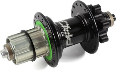 Hope Pro 4 MTB Quick Release Rear Hub - Black - 36h - 135mm x QR Axle, Black