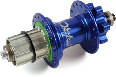 Hope Pro 4 MTB Quick Release Rear Hub - Blue - 28h - 135mm x QR Axle, Blue