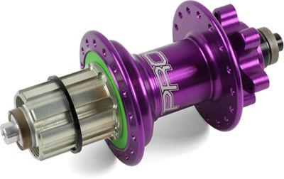 Hope Pro 4 MTB Quick Release Rear Hub - Purple - 28h - 135mm x QR Axle, Purple