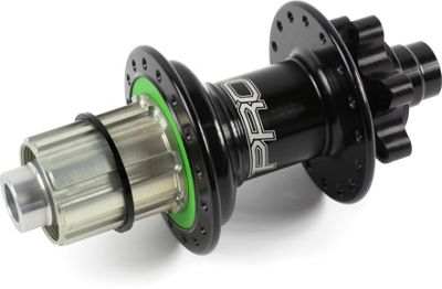 Hope Pro 4 Boost MTB Rear Hub - Black - 32h - 148mm x 12mm Axle, Black