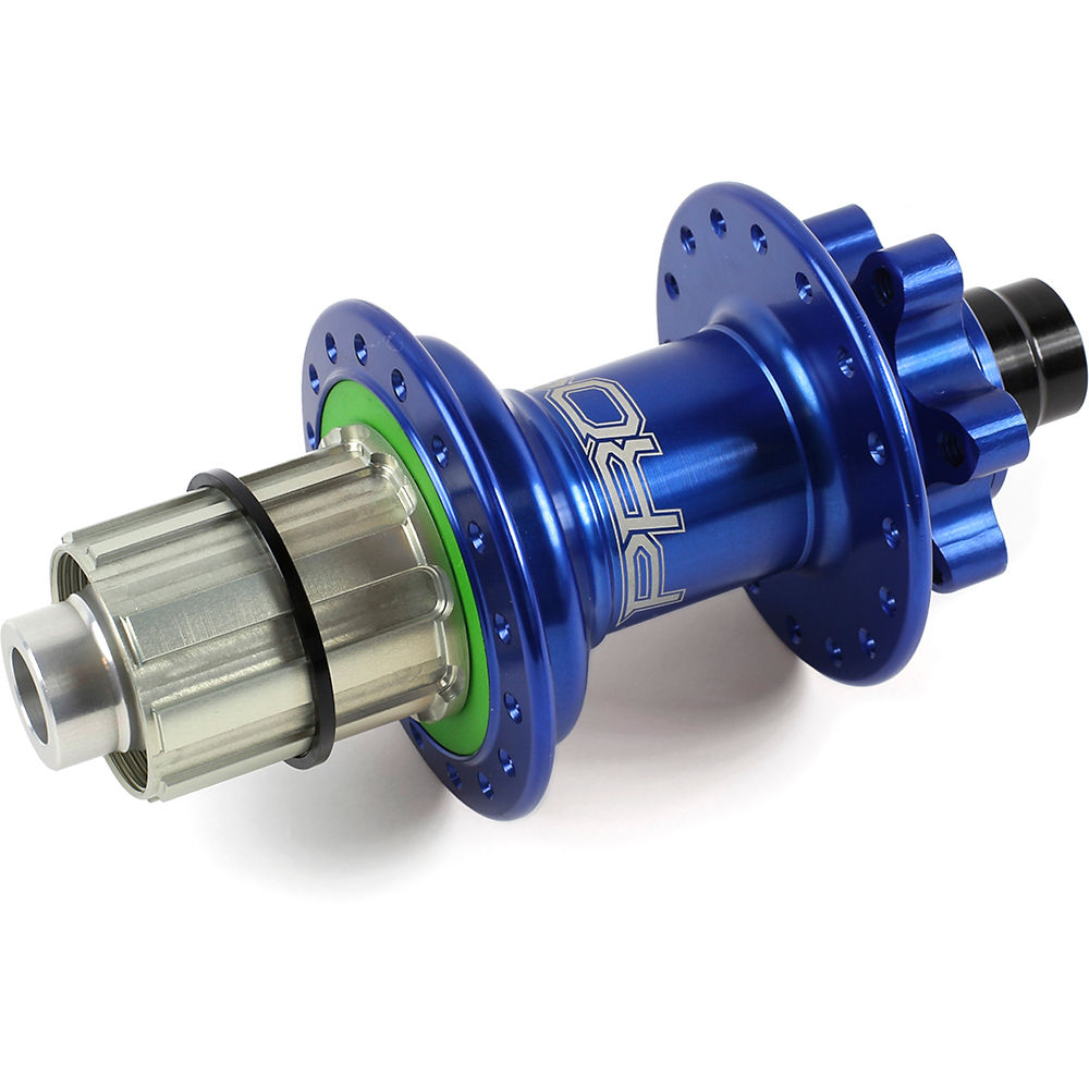 Hope Pro 4 Boost MTB Rear Hub - Blue - 32h - 148mm x 12mm Axle, Blue