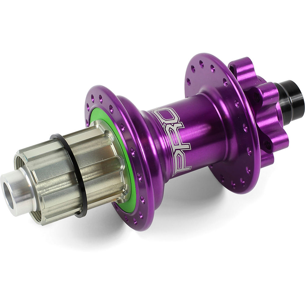 Hope Pro 4 Boost MTB Rear Hub - Purple - 28h - 148mm x 12mm Axle, Purple