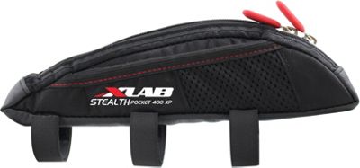 XLab Stealth Pocket 400 XP Top Tube Bag - Black, Black