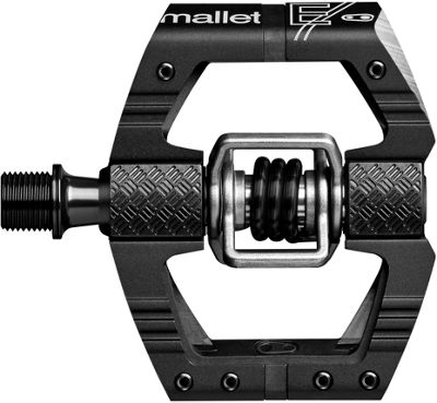 crankbrothers Mallet E Pedals - Black - Black, Black - Black