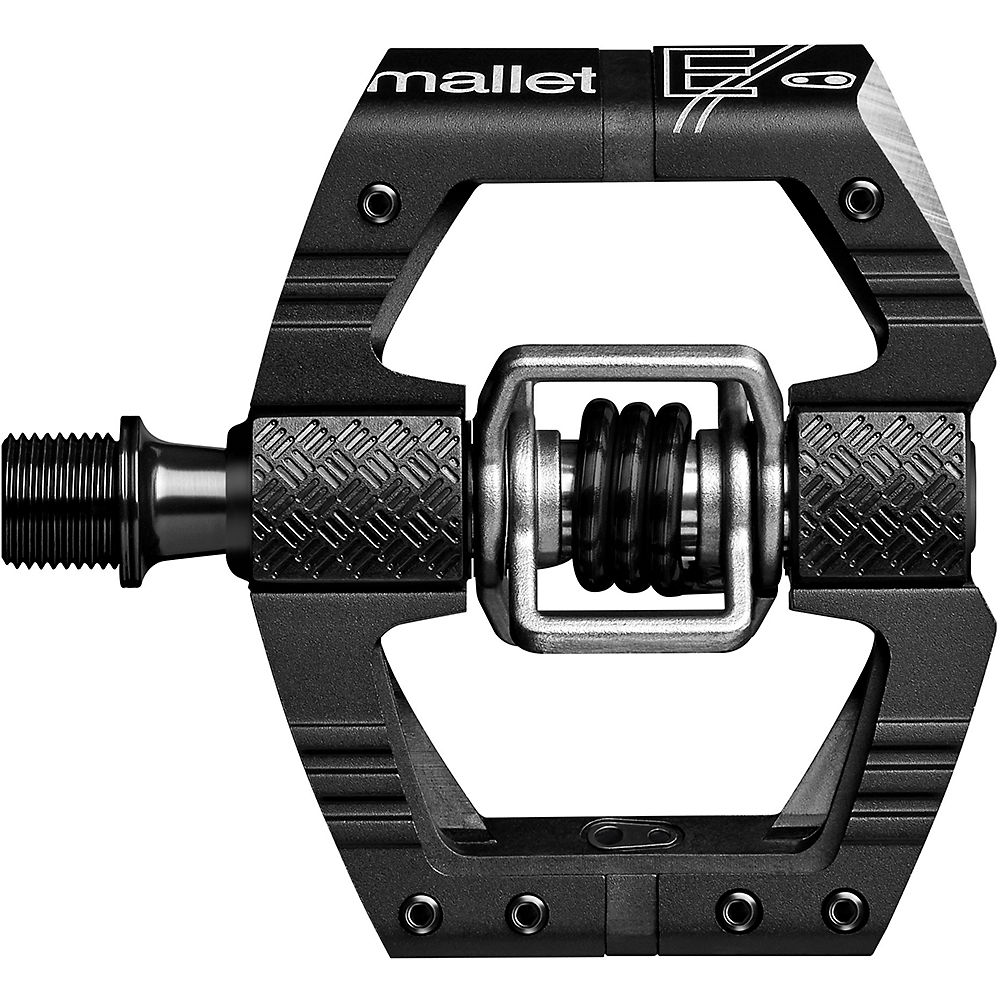 Pédales crankbrothers Mallet E - Noir - Noir, Noir - Noir