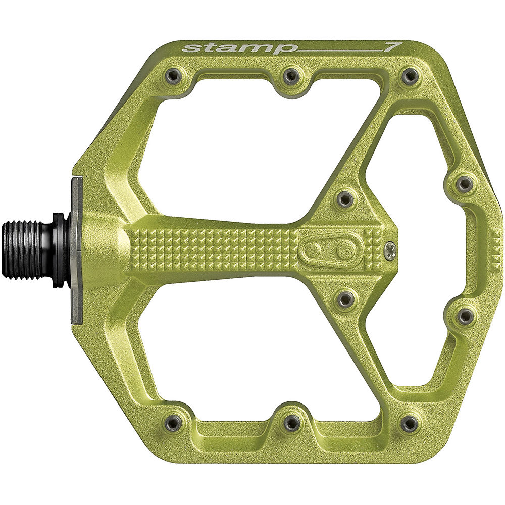 Pédales crankbrothers Stamp (taille S) - Vert - Small, Vert