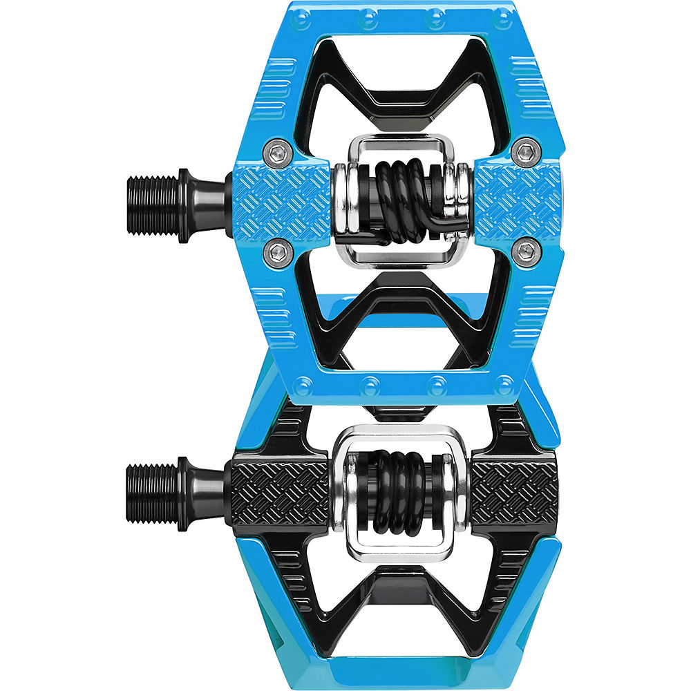 Pédales crankbrothers Double Shot - Bleu - Noir, Bleu - Noir
