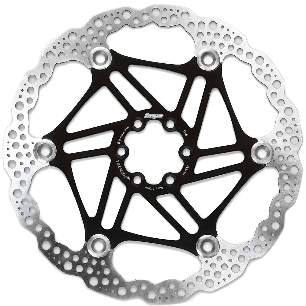 Disque flottant Hope Pour frein à disque - Noir - 180mm, Noir