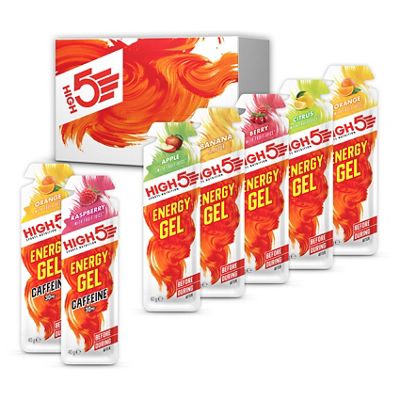 Assortiment de gels énergétiques High5 (38 g x 20) - 38g x 20, n/a