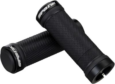 Spank Spoon Grom Kids Bike Grips - Black - Black - 100mm, Black - Black