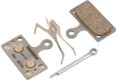 Shimano G04S Metal Disc Brake Pads - Metal}