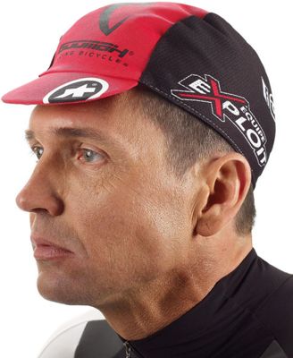 Assos exploitCap_evo7 2017 - rosso - One Size, rosso