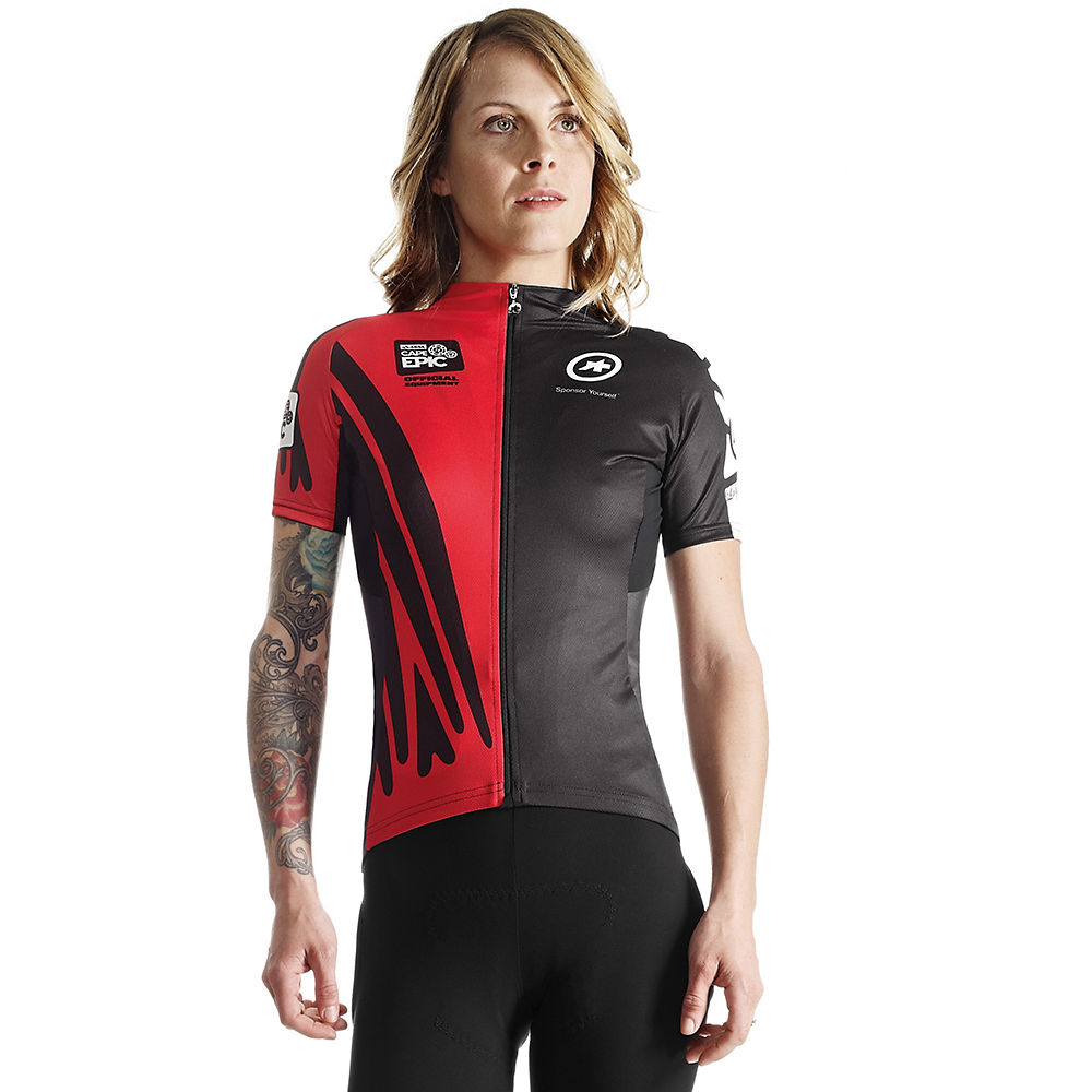 Maillot VTT Assos SS.capeepicXCJersey_evo7 Femme 2017 - Rouge national - XS