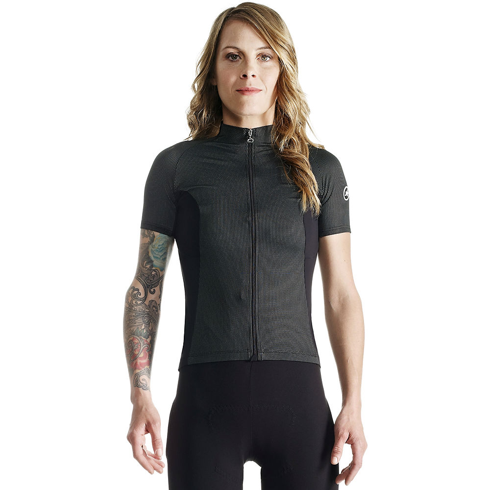 Maillot VTT Assos SS.rallytrekkingJersey_evo7 Femme - Block Noir