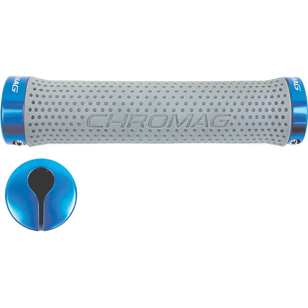 Poignées Chromag Basis - Gris - Bleu